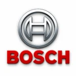 Bosch Professional Tools official 3D brand logo for industrial power tools, measuring instruments and professional engineering equipment.