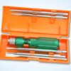 Screw Driver Set with Neon Bulbs for Electrical Testing