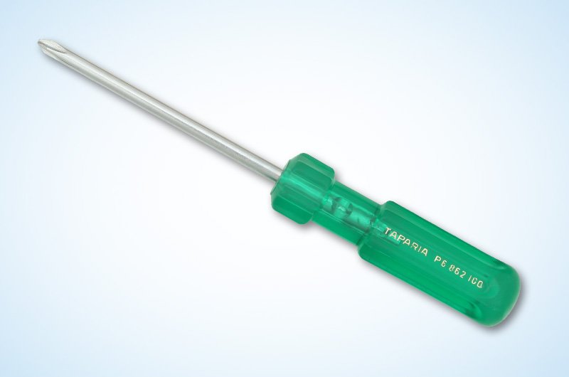 Taparia Phillips Screw Drivers | Professional Cross Head Screwdriver Taparia Phillips Screw Driver with Chrome Vanadium Steel Blade