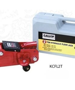 Gallop KCFL2T 2 Ton Hydraulic Floor Jack with PVC carry case for automotive workshops, garages and vehicle maintenance available at Electromech Tools.