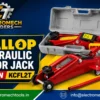 Gallop KCFL2T 2 Ton Hydraulic Floor Jack with PVC carry case available at Electromech Tools for automotive workshops, garages and professional vehicle lifting applications.