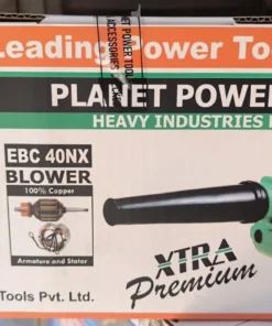 Planet Power EBC 40NX Electric Blower with 100% copper winding for industrial cleaning, workshop maintenance, dust removal and professional air blowing applications.