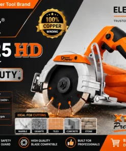 Planet Power EC 125 HD Marble Cutter | Heavy Duty 125mm Stone Cutting Machine Planet Power EC 125 HD 125mm Marble Cutter for cutting marble, granite, ceramic tiles, vitrified tiles, stone and concrete in professional construction applications.