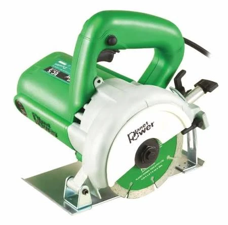 Planet Power EC 125 HD Marble Cutter | Heavy Duty 125mm Stone Cutting Machine Planet Power EC 125 HD 125mm Marble Cutter for cutting marble, granite, ceramic tiles, vitrified tiles, stone and concrete in professional construction applications.