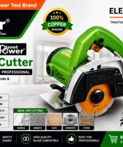 Planet Power EC4 110mm Marble Cutter for cutting marble, granite, ceramic tiles, vitrified tiles and stone in construction and fabrication applications.