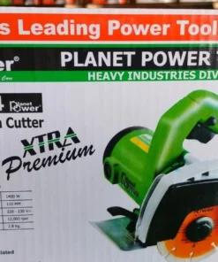 Planet Power EC4 110mm Marble Cutter for cutting marble, granite, ceramic tiles, vitrified tiles and stone in construction and fabrication applications.